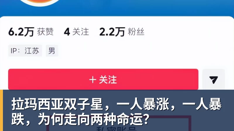 拉玛西亚双子星，一人暴涨，一人暴跌，为何走向两种命运？